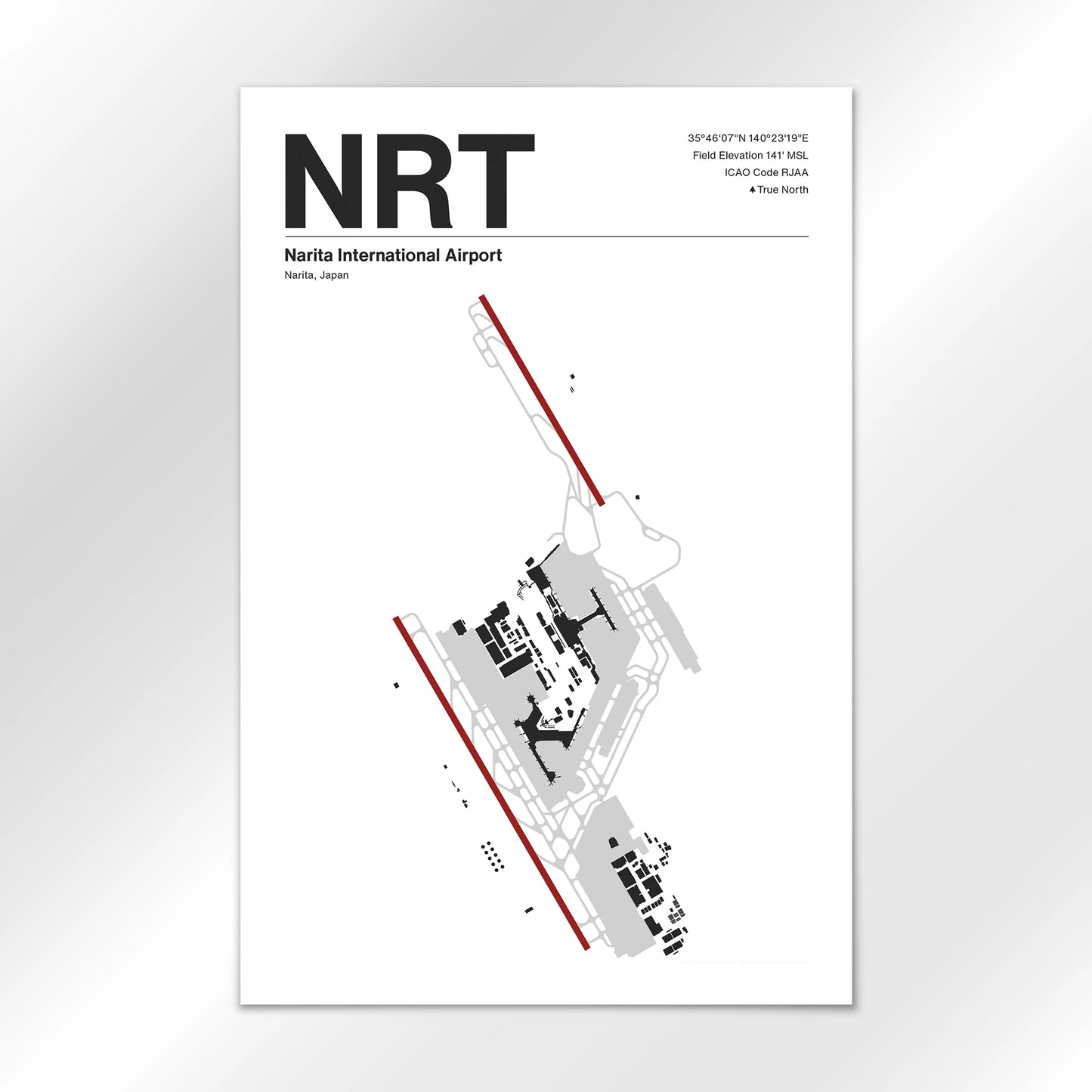 NRT Airport Diagram