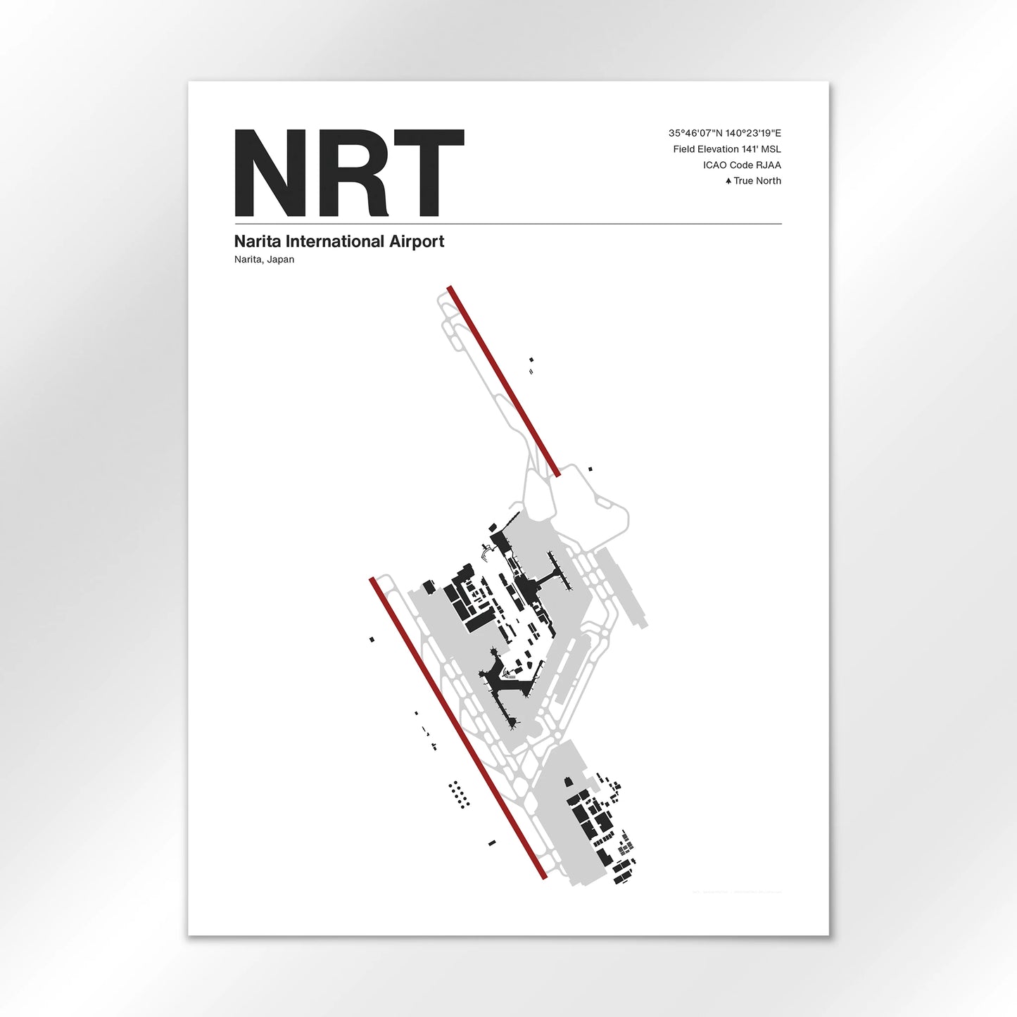 NRT Airport Diagram