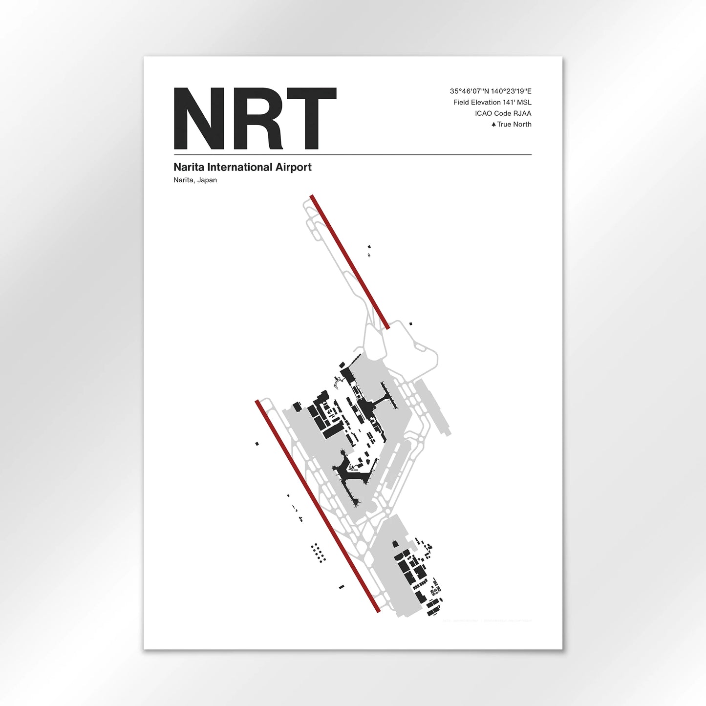 NRT Airport Diagram