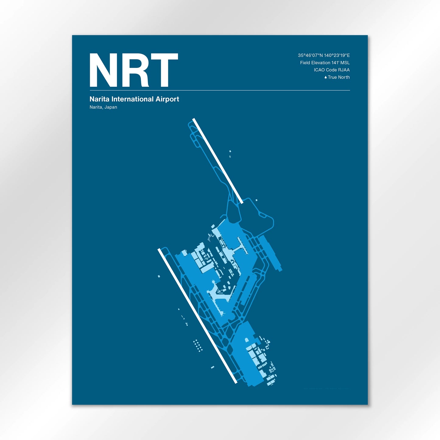 NRT Airport Diagram