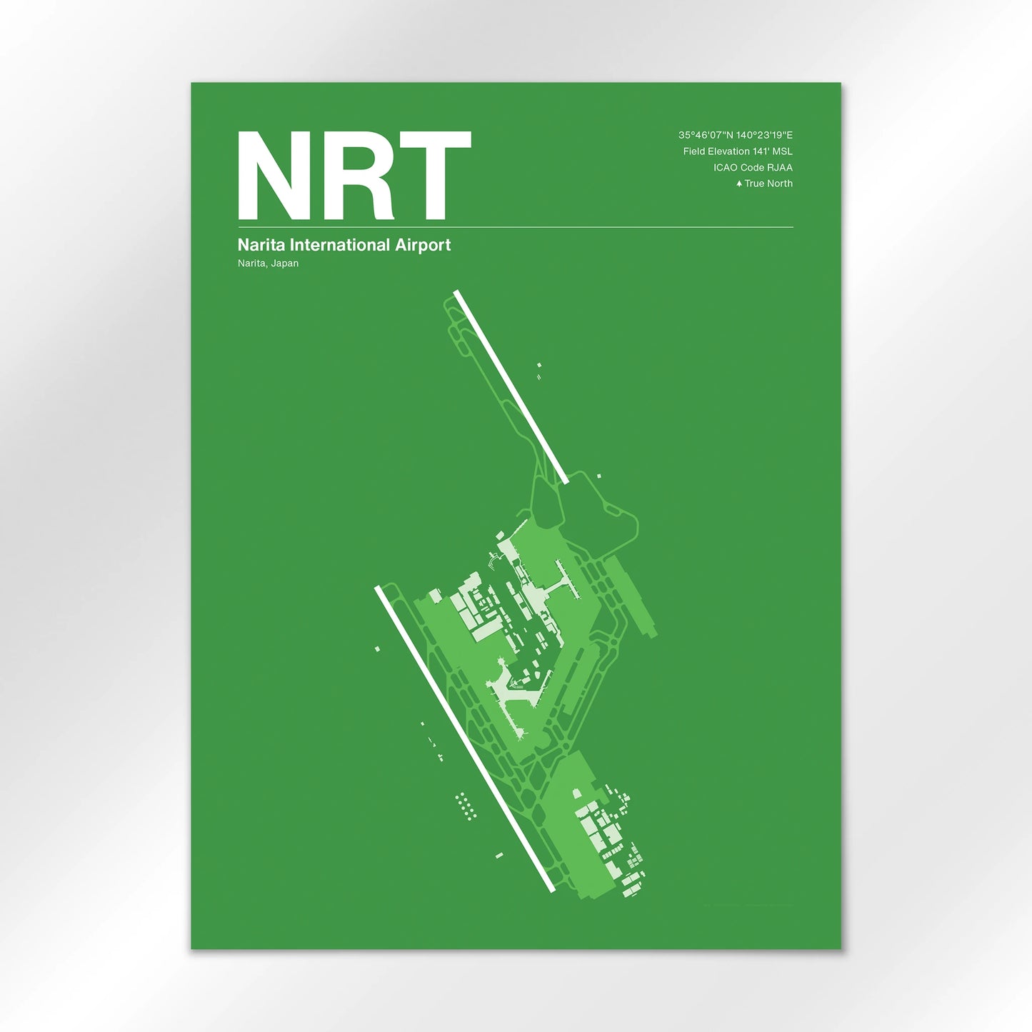 NRT Airport Diagram