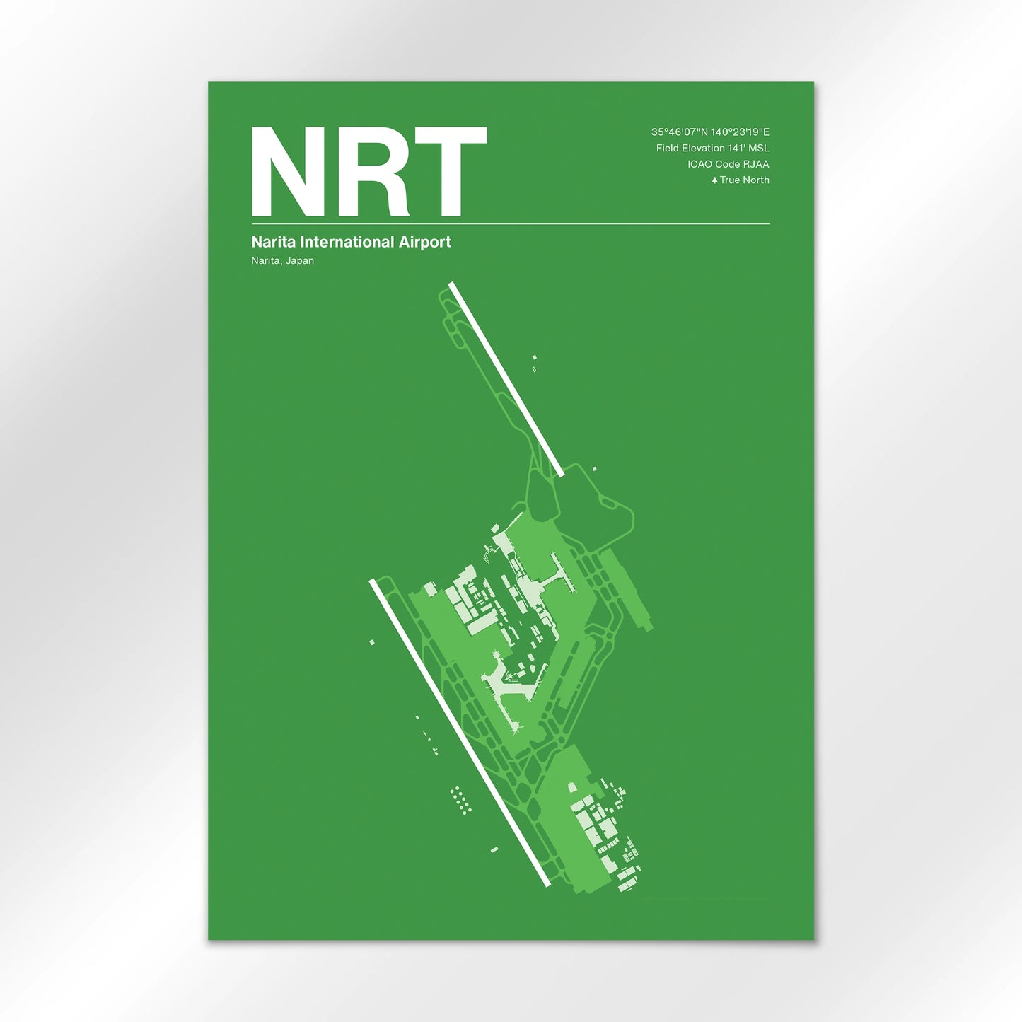 NRT Airport Diagram
