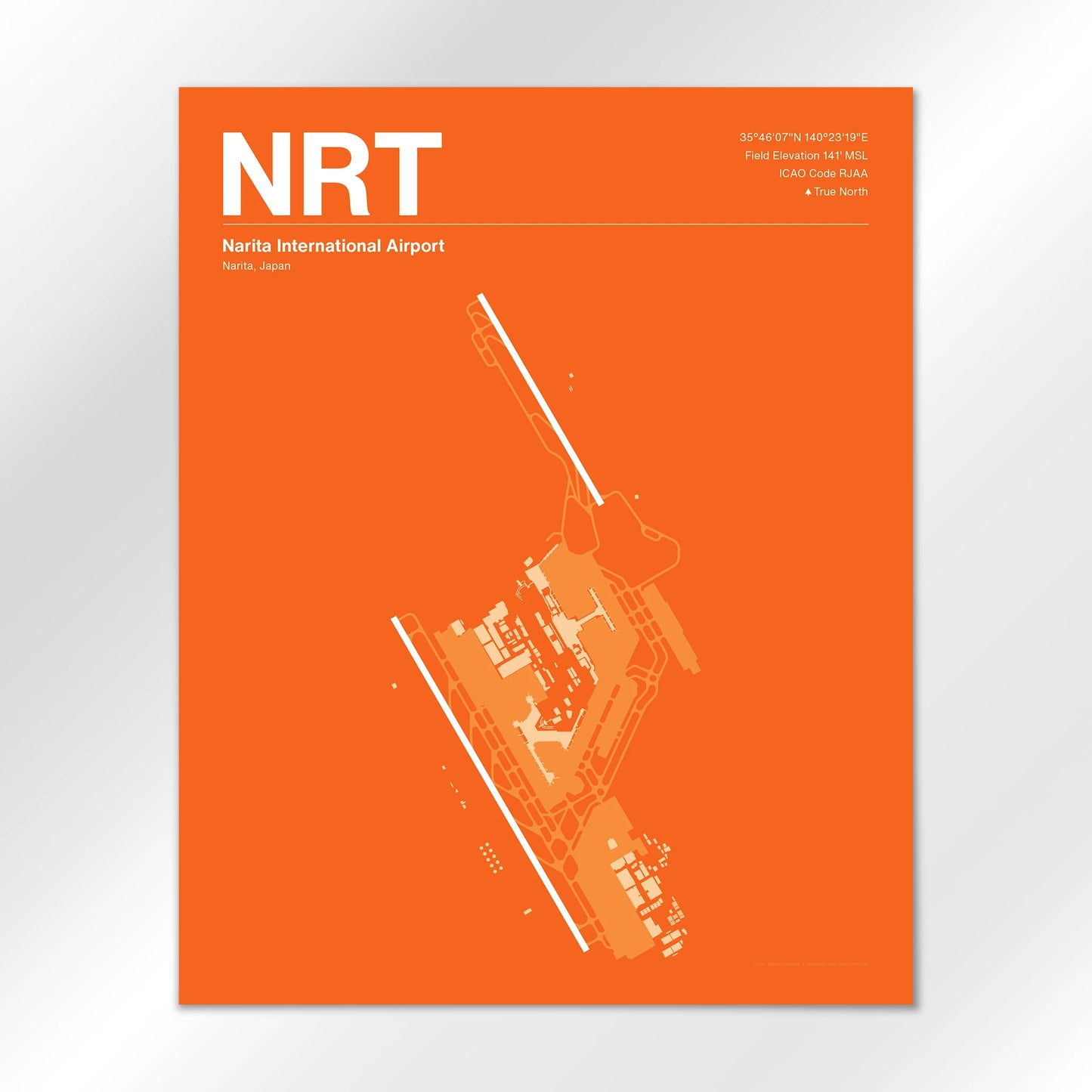 NRT Airport Diagram
