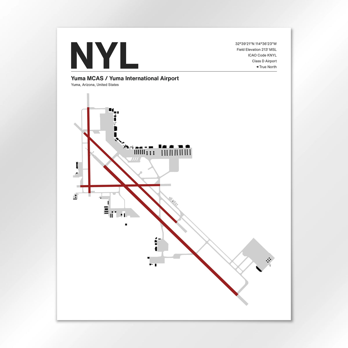 NYL Airport Diagram
