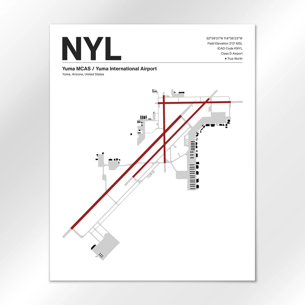 NYL Airport Diagram