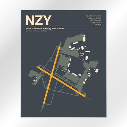 NZY Airport Diagram