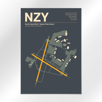 NZY Airport Diagram