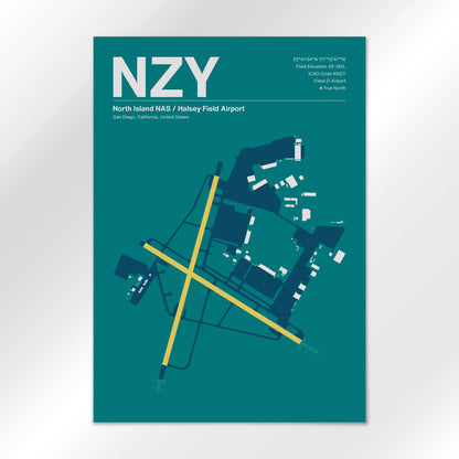 NZY Airport Diagram