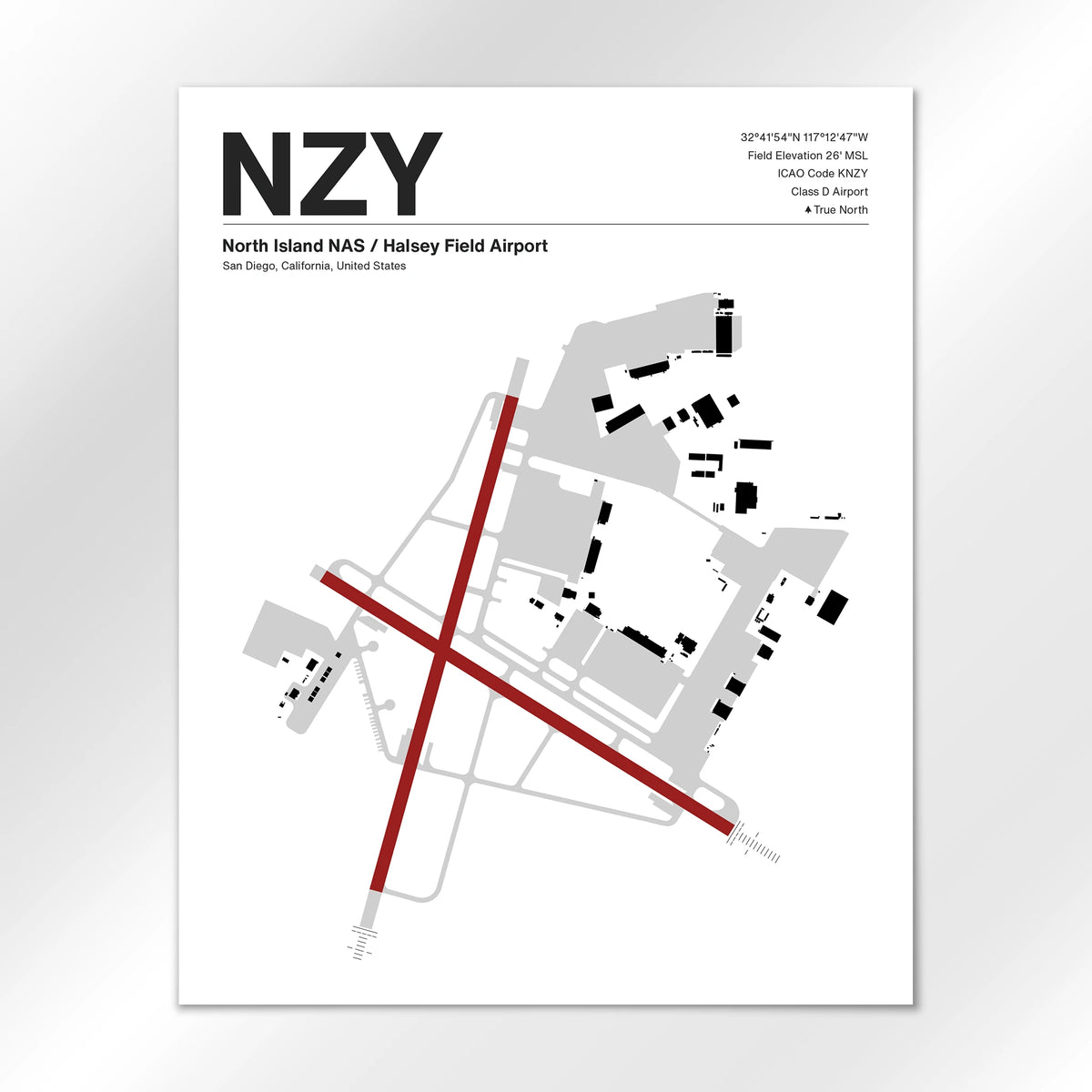 NZY Airport Diagram