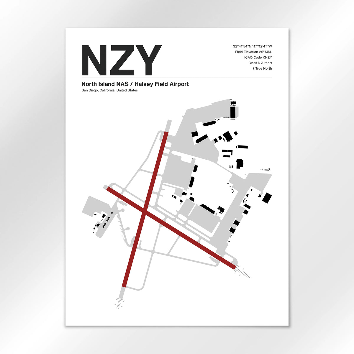 NZY Airport Diagram