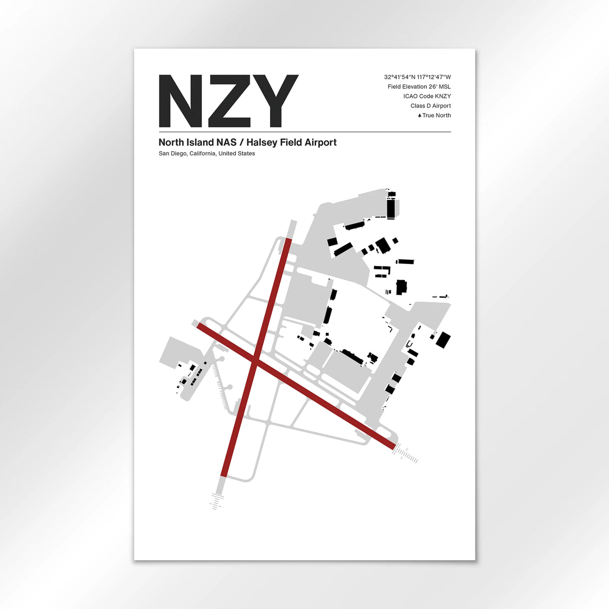 NZY Airport Diagram