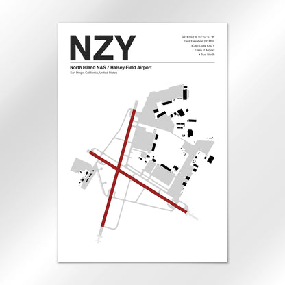 NZY Airport Diagram