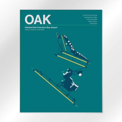 OAK Airport Diagram