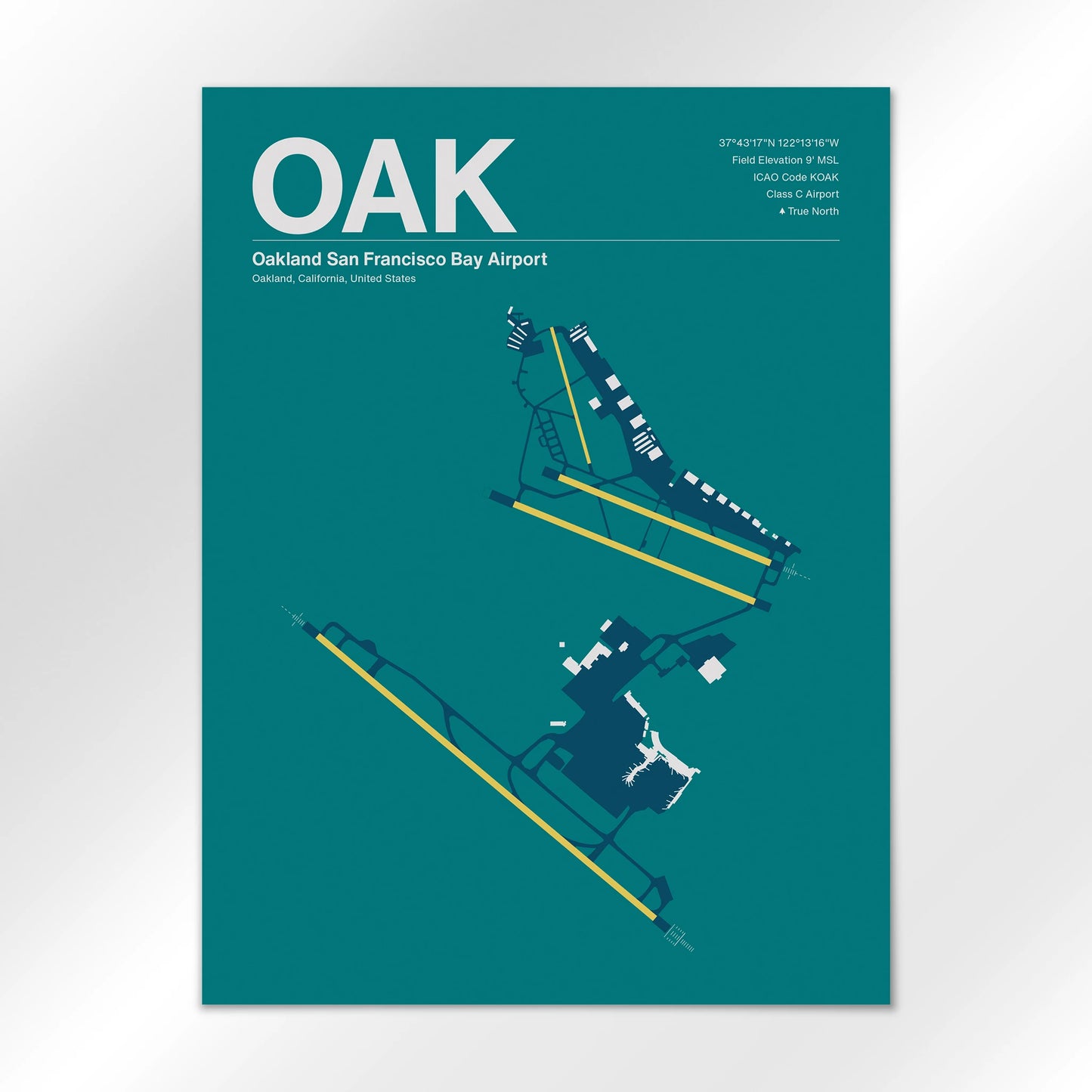 OAK Airport Diagram
