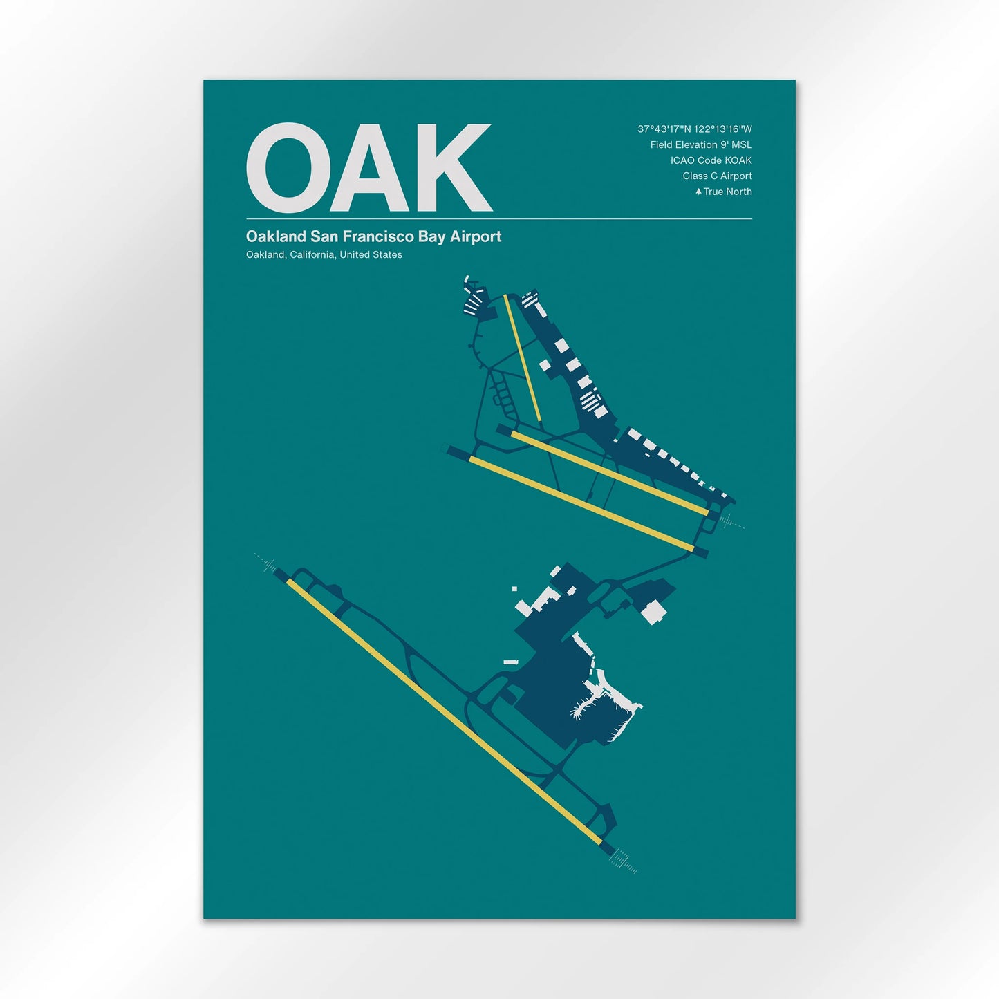 OAK Airport Diagram