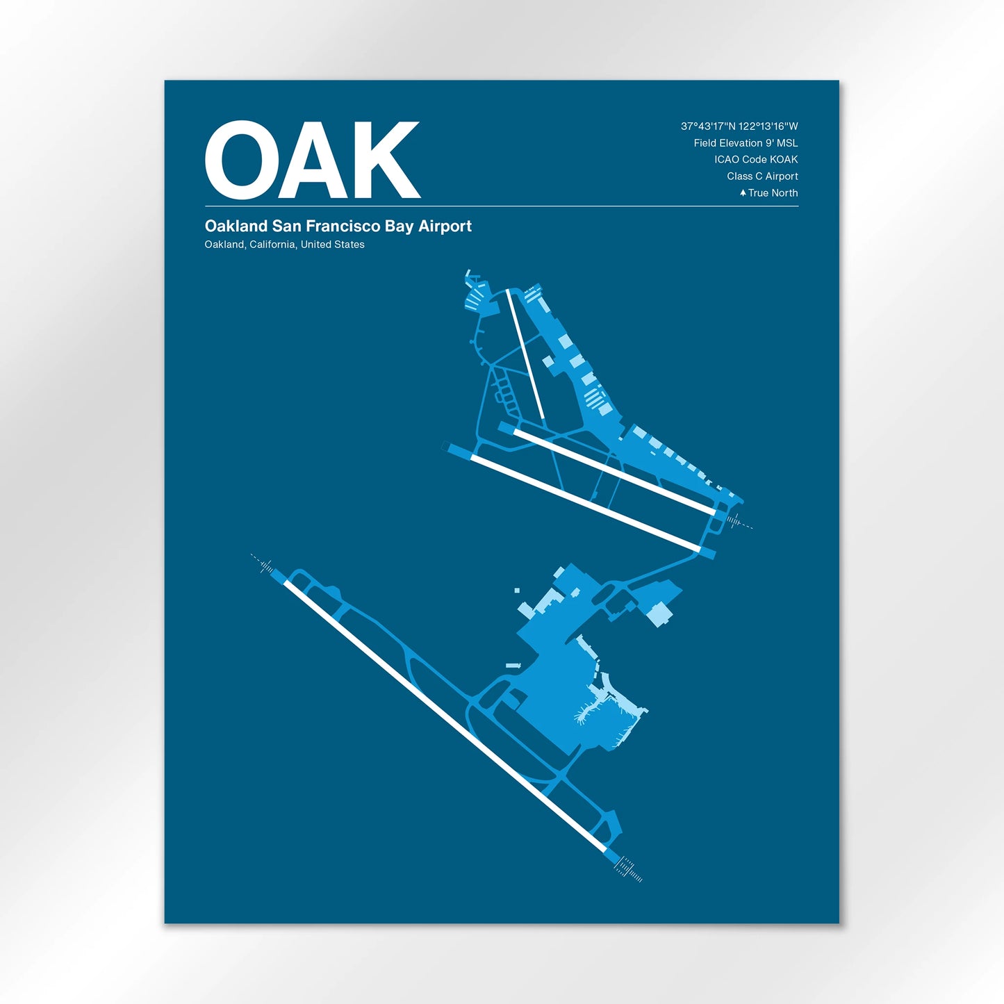 OAK Airport Diagram