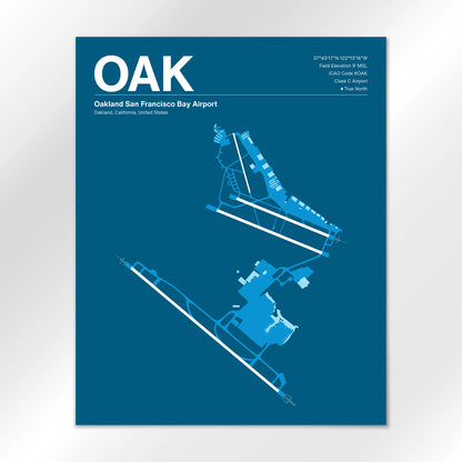 OAK Airport Diagram
