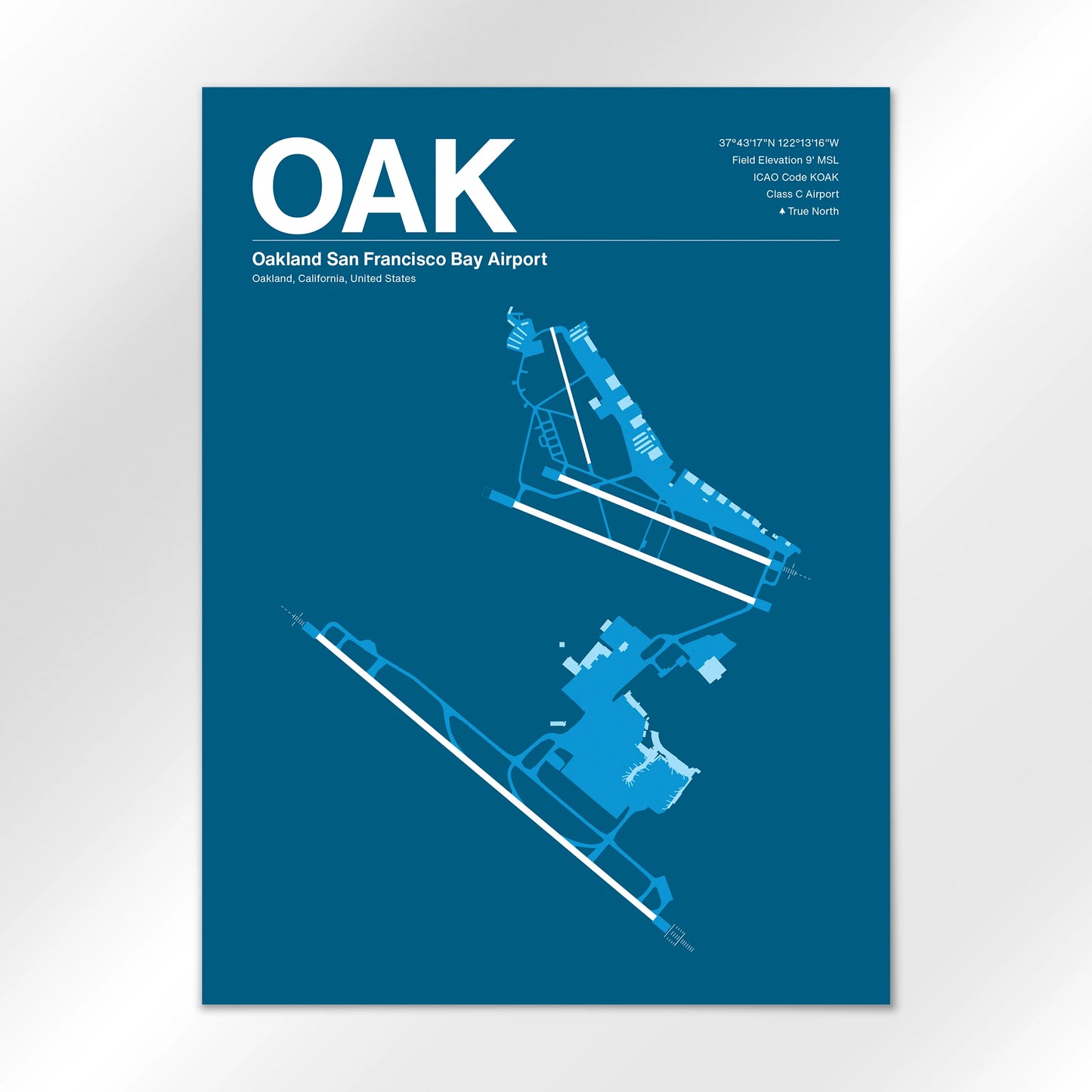 OAK Airport Diagram