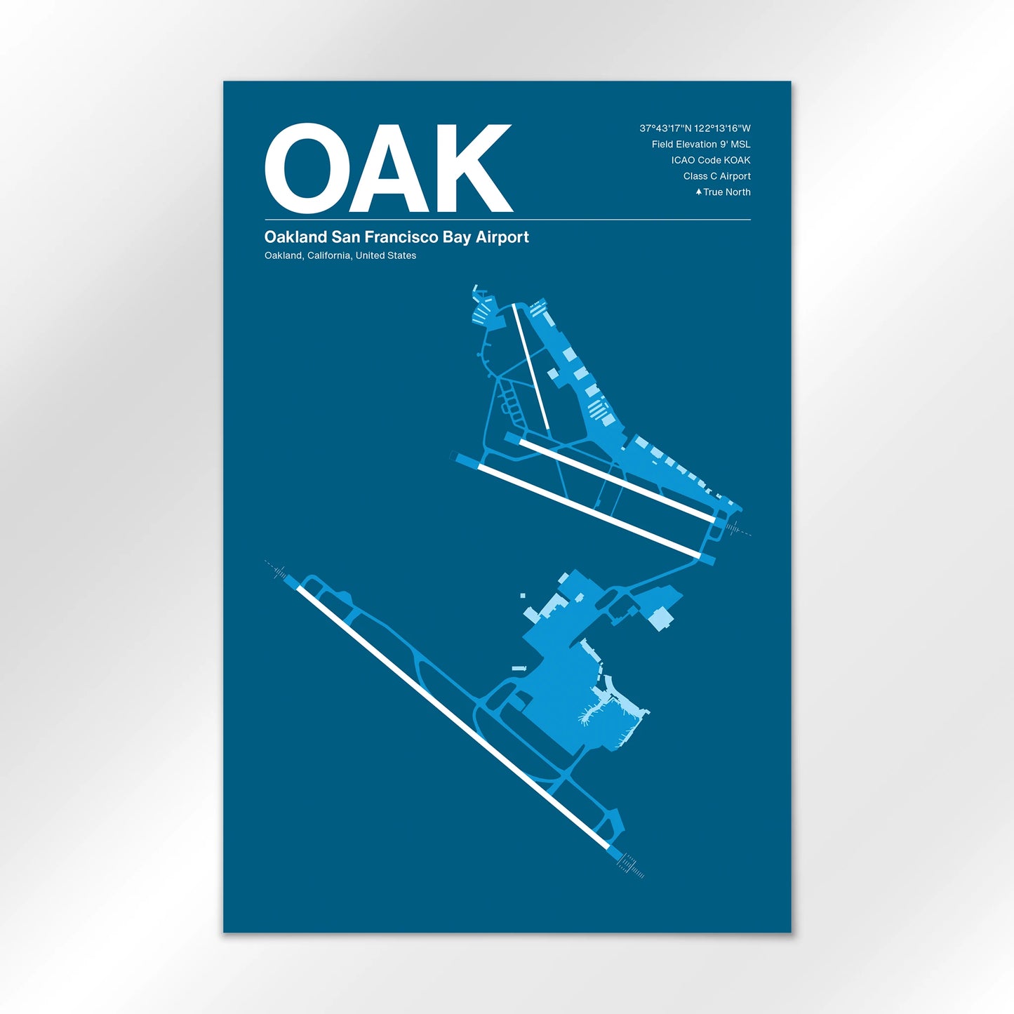 OAK Airport Diagram