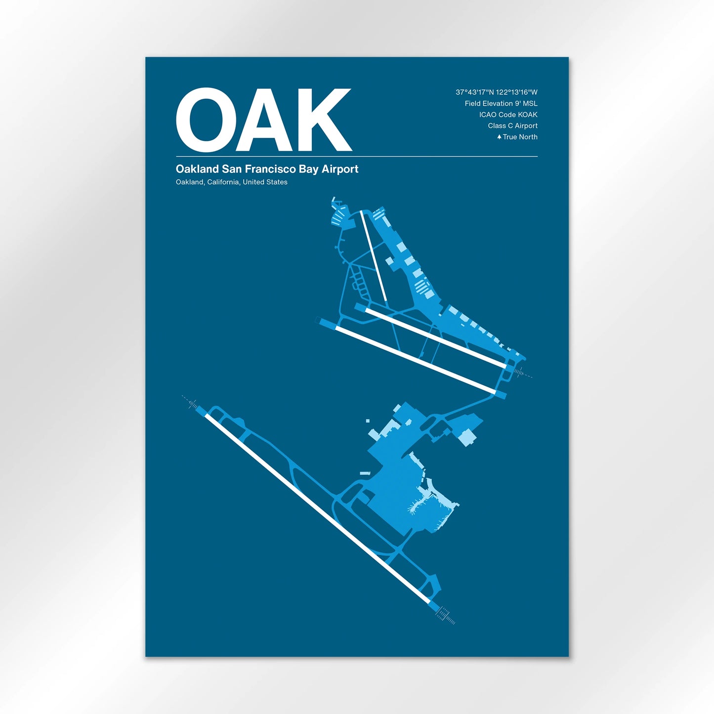 OAK Airport Diagram