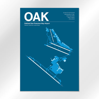 OAK Airport Diagram