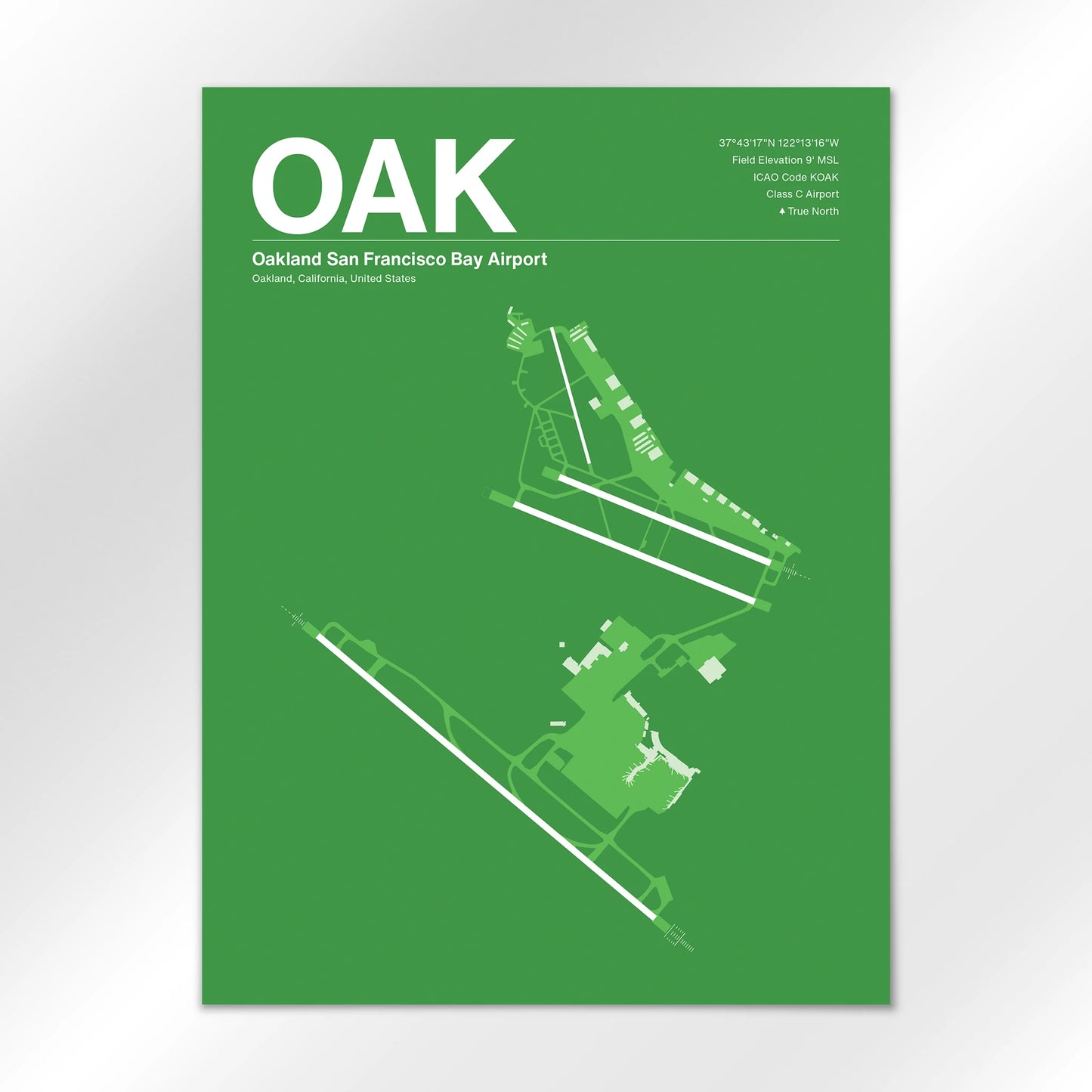 OAK Airport Diagram