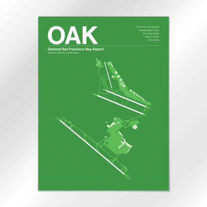 OAK Airport Diagram