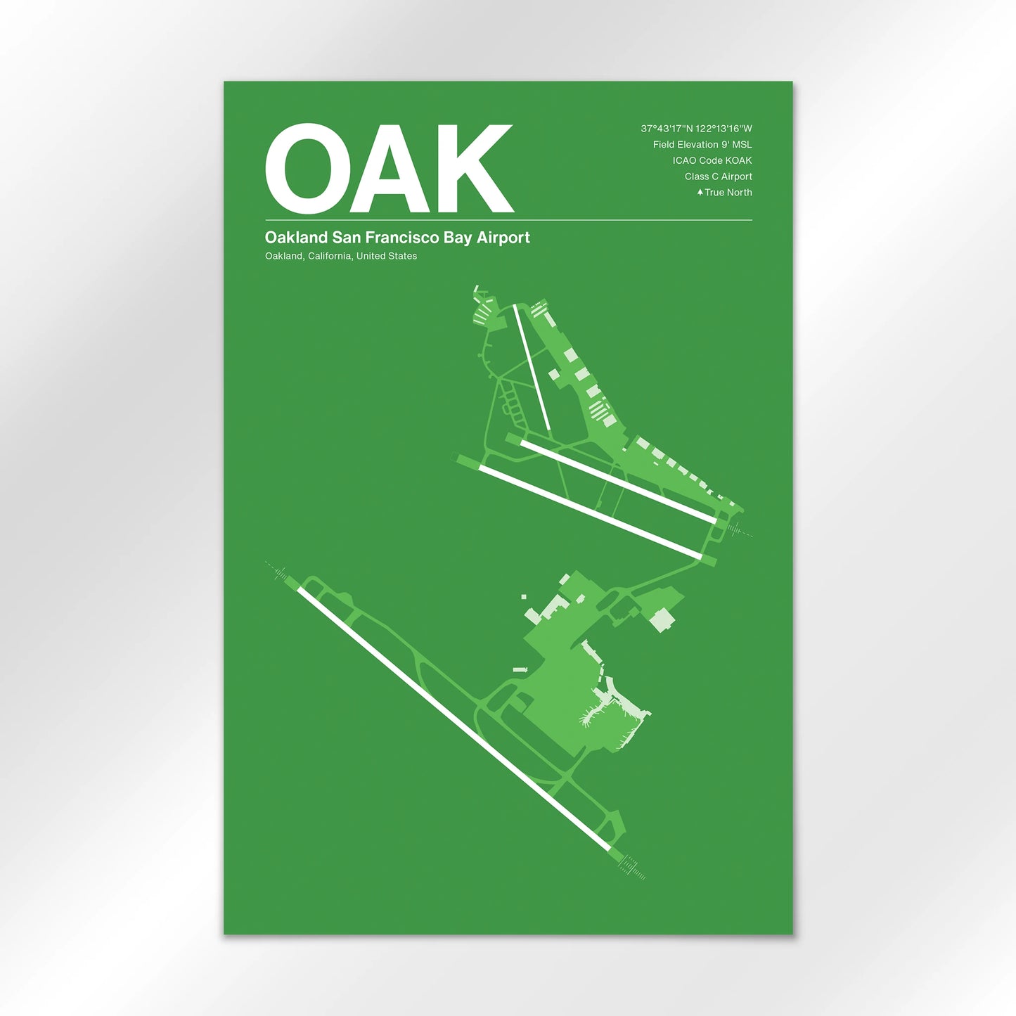 OAK Airport Diagram