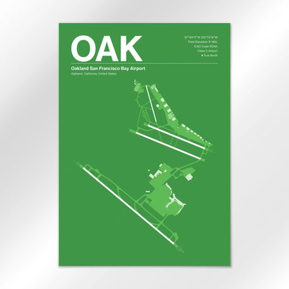 OAK Airport Diagram