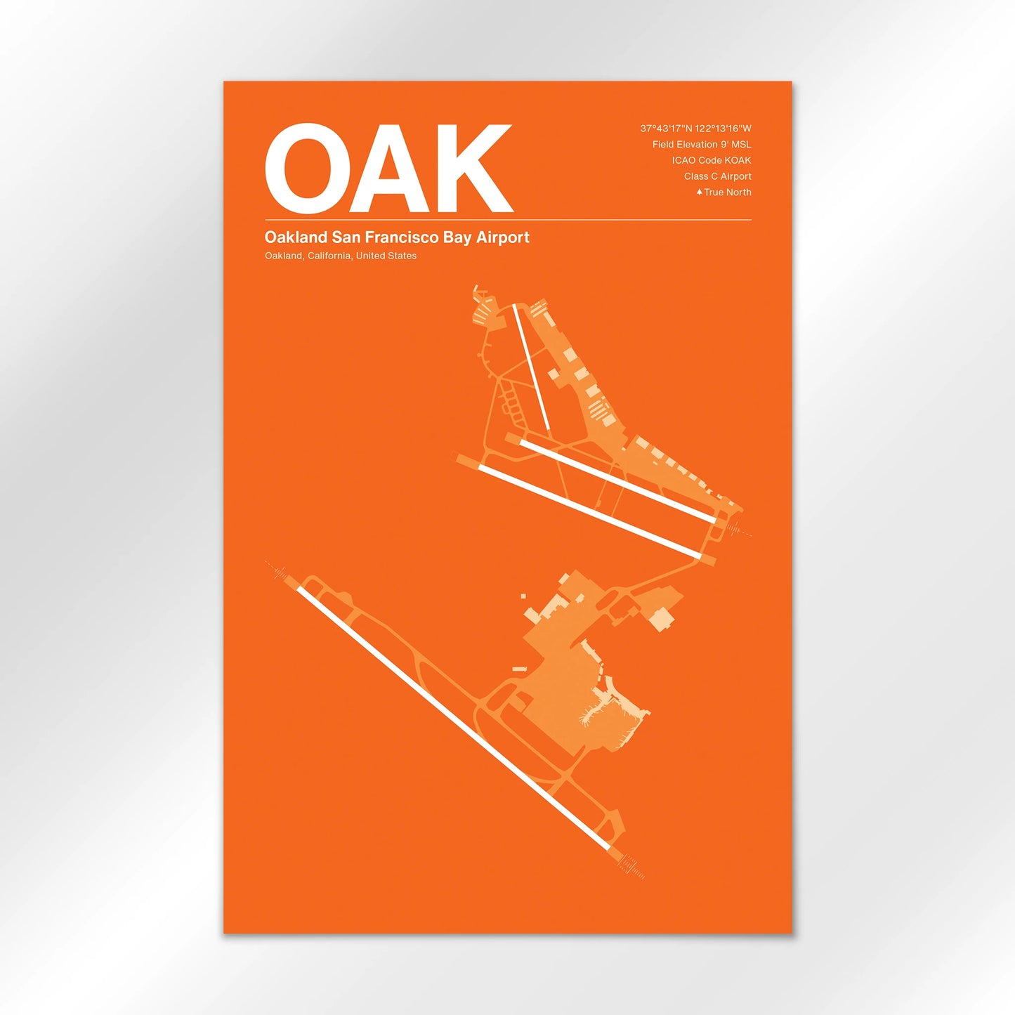 OAK Airport Diagram