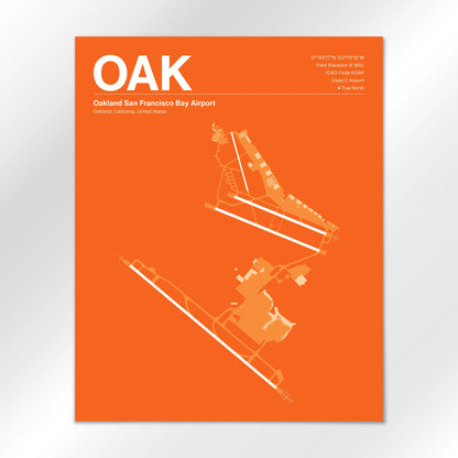 OAK Airport Diagram