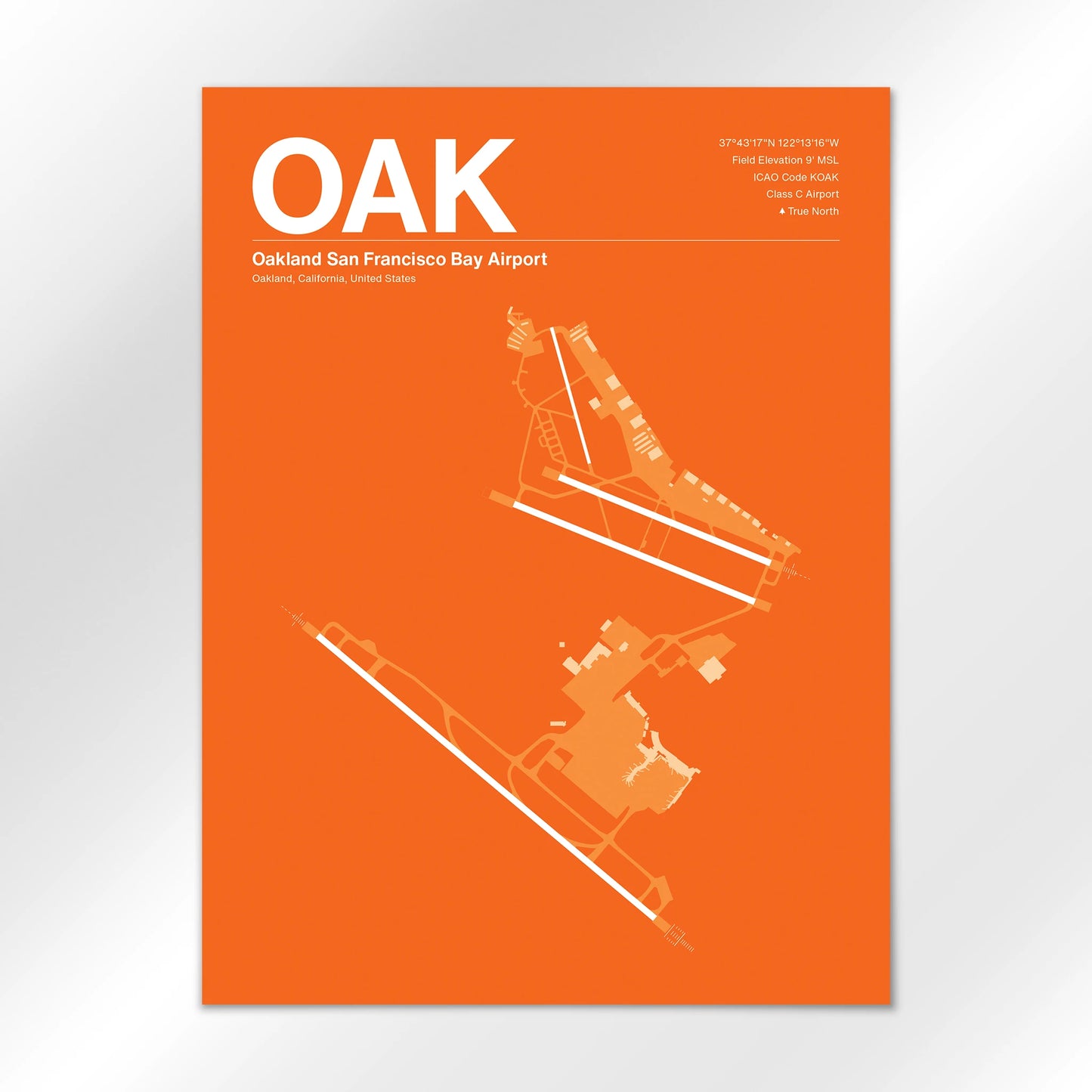 OAK Airport Diagram