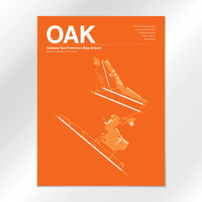 OAK Airport Diagram