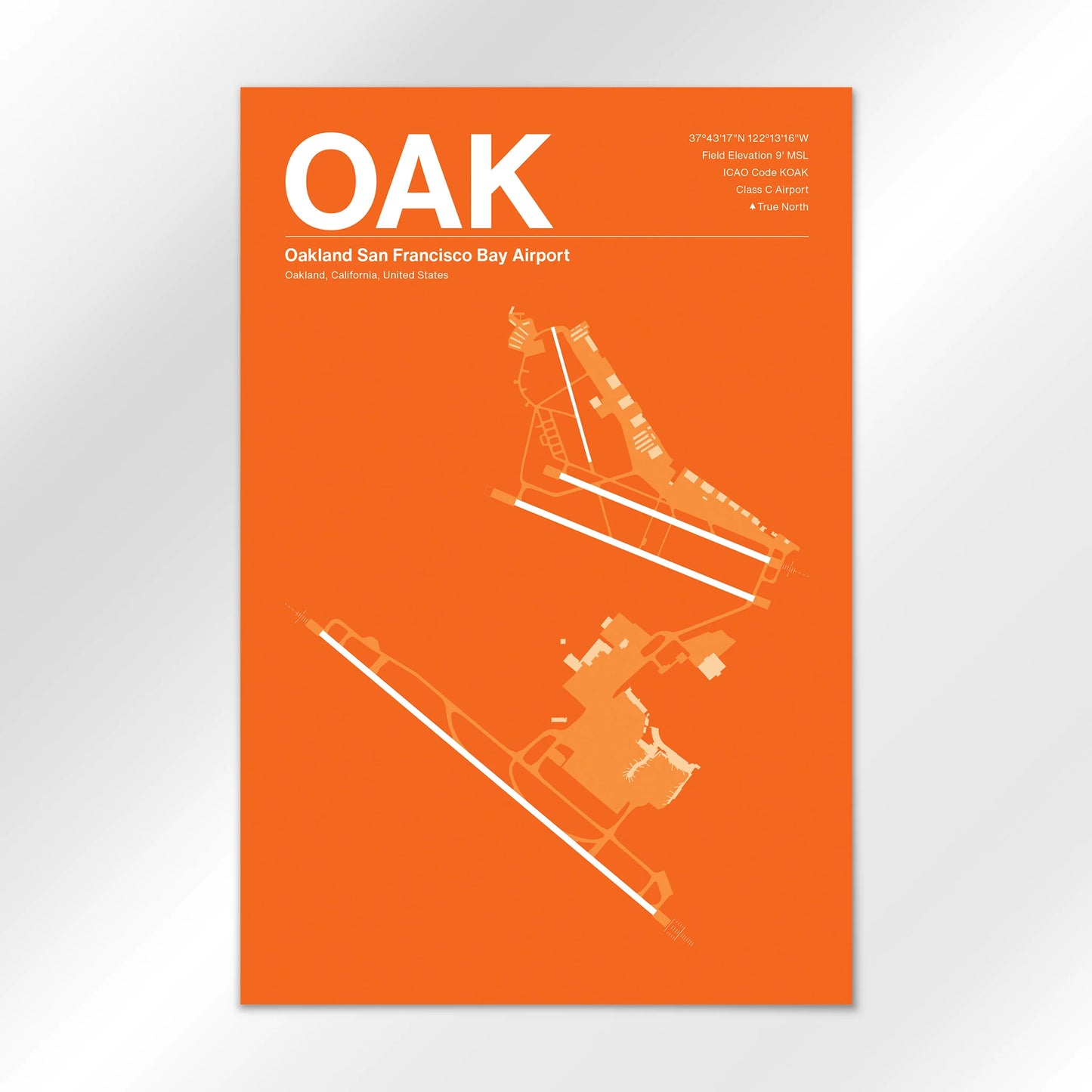 OAK Airport Diagram