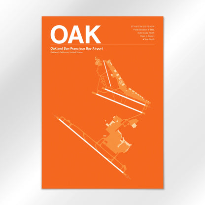 OAK Airport Diagram