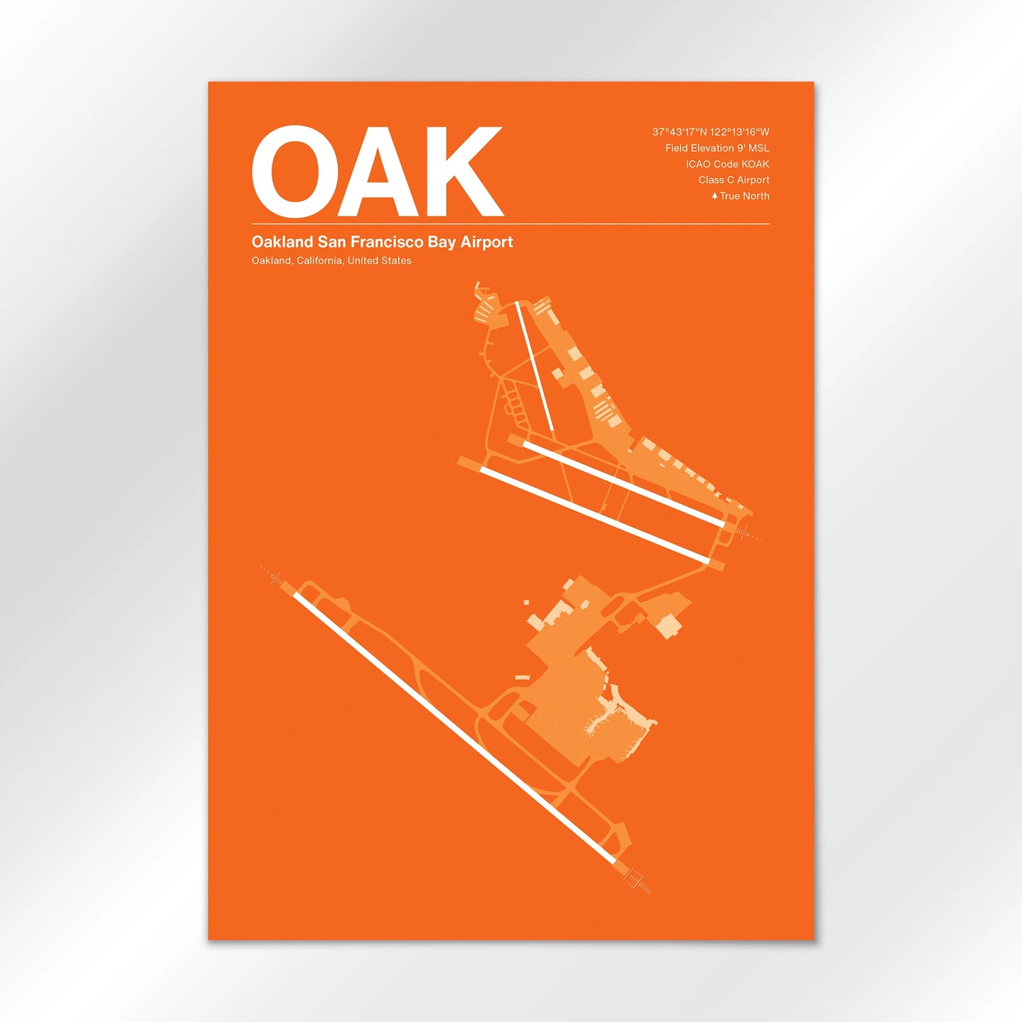 OAK Airport Diagram
