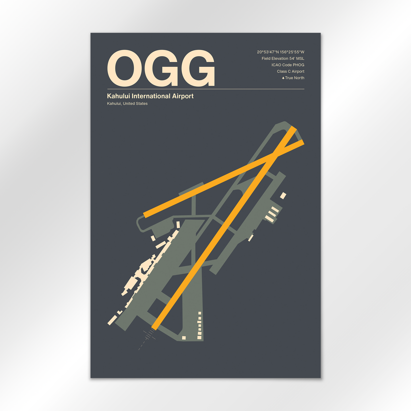OGG Airport Diagram