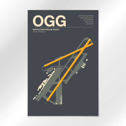 OGG Airport Diagram