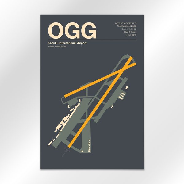 OGG Airport Diagram