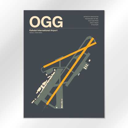 OGG Airport Diagram