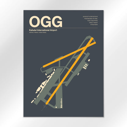 OGG Airport Diagram