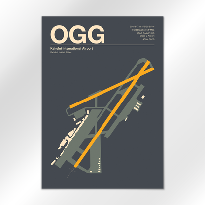 OGG Airport Diagram