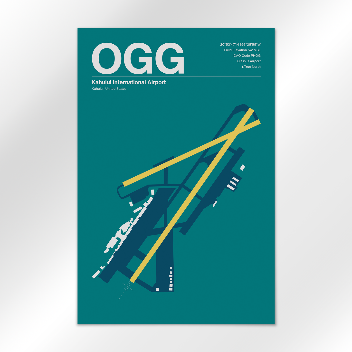 OGG Airport Diagram