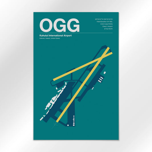 OGG Airport Diagram