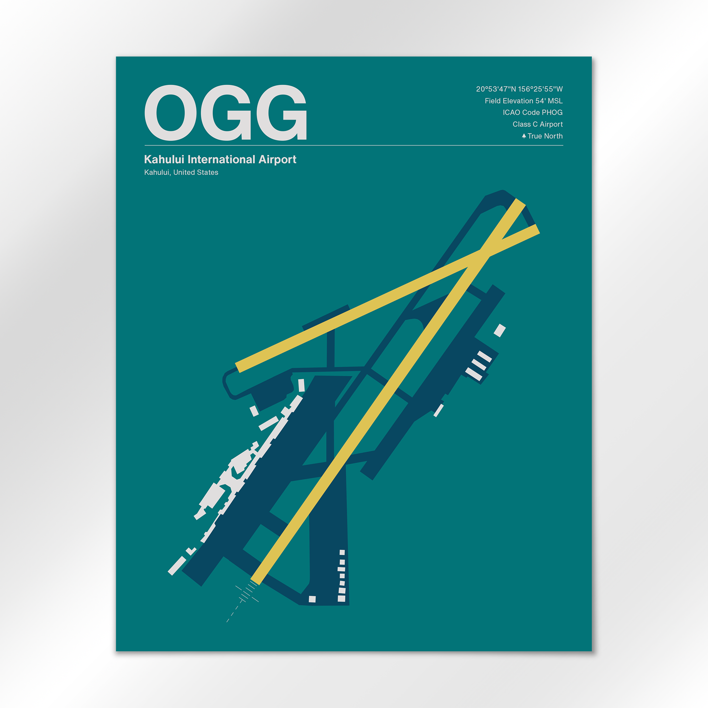 OGG Airport Diagram