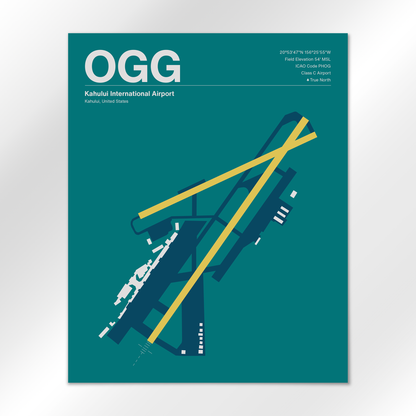 OGG Airport Diagram
