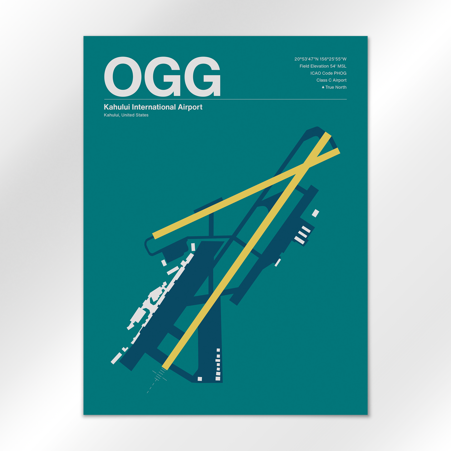 OGG Airport Diagram