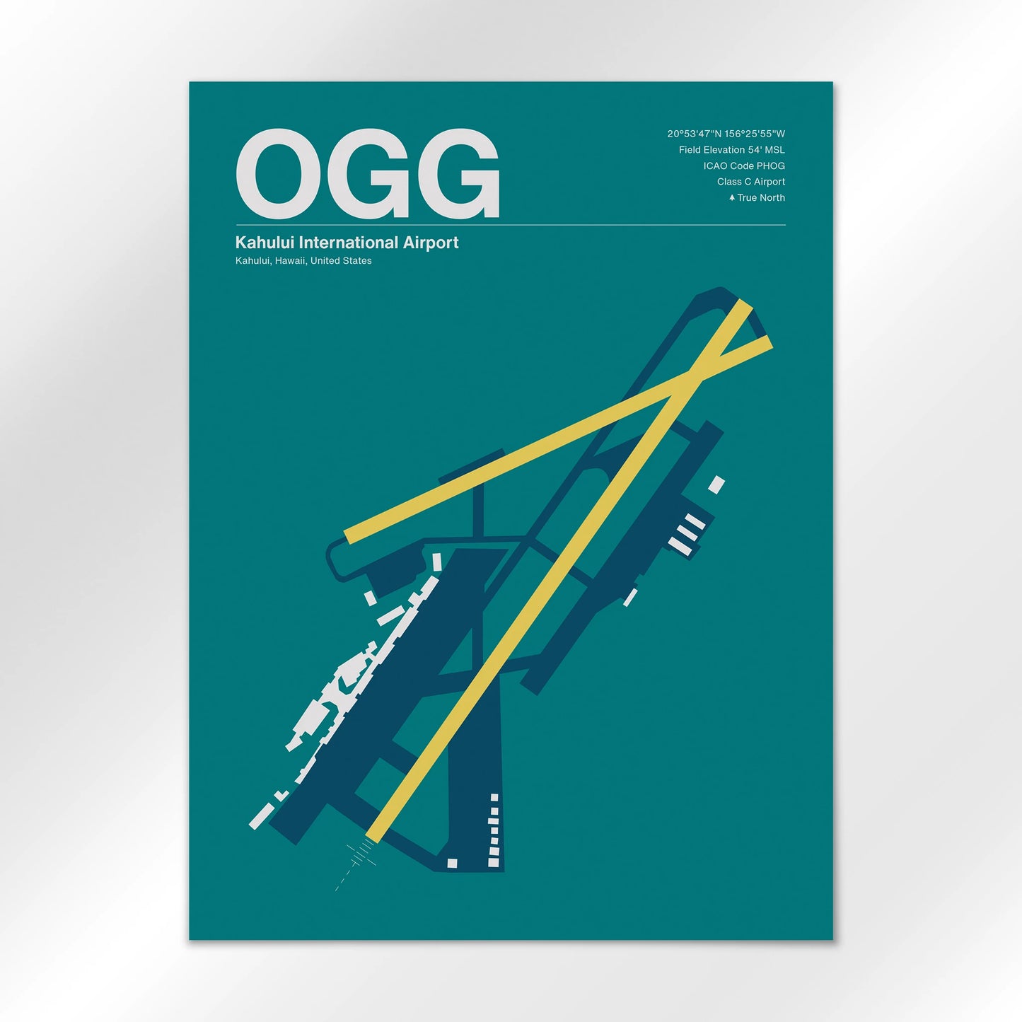 OGG Airport Diagram