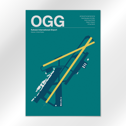 OGG Airport Diagram
