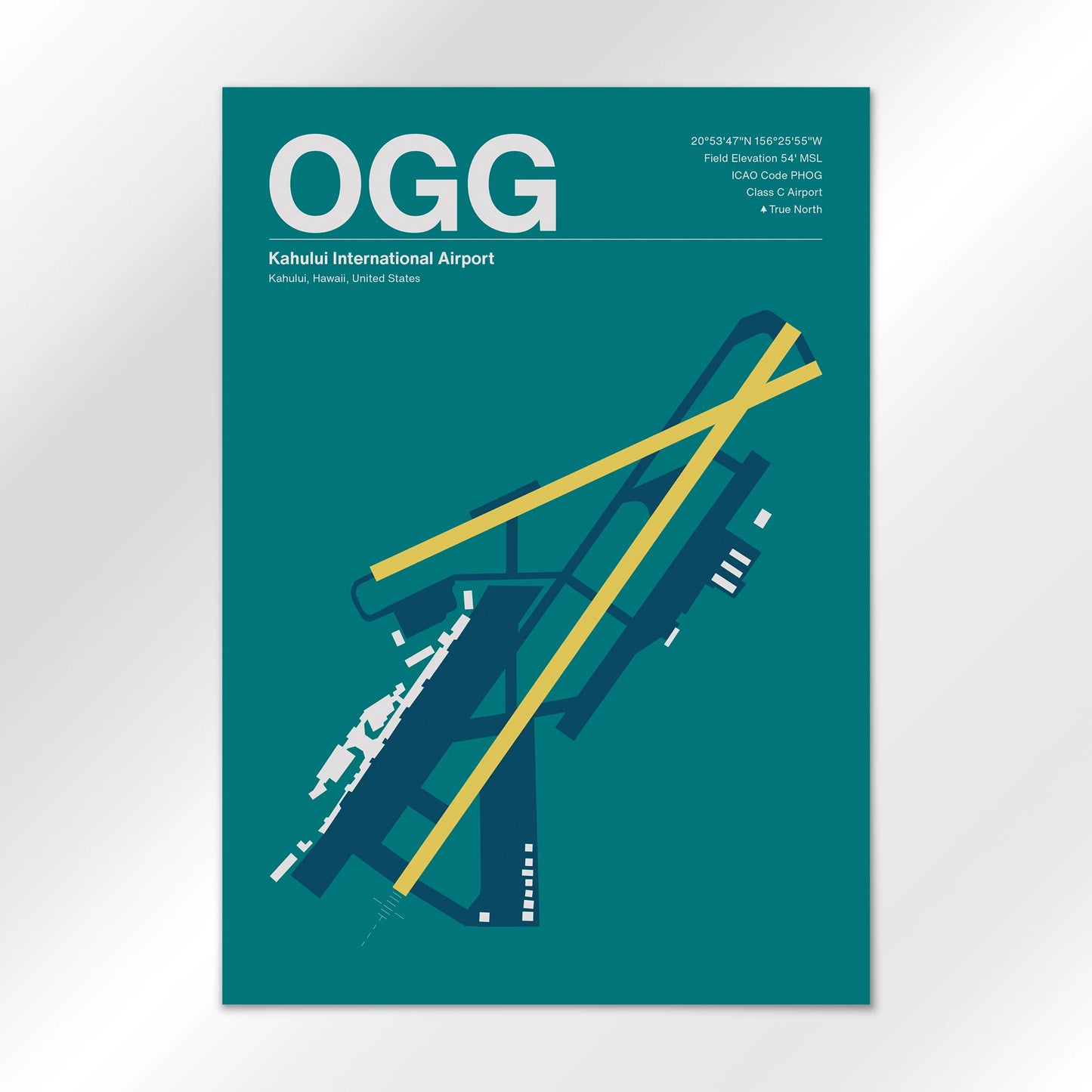 OGG Airport Diagram
